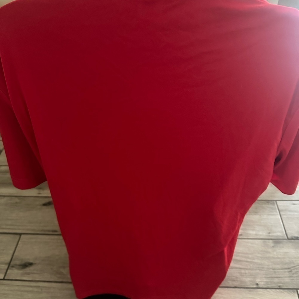 Men’s used size large L red polo Coca Cola 80s vintage shirt - Picture 3 of 3